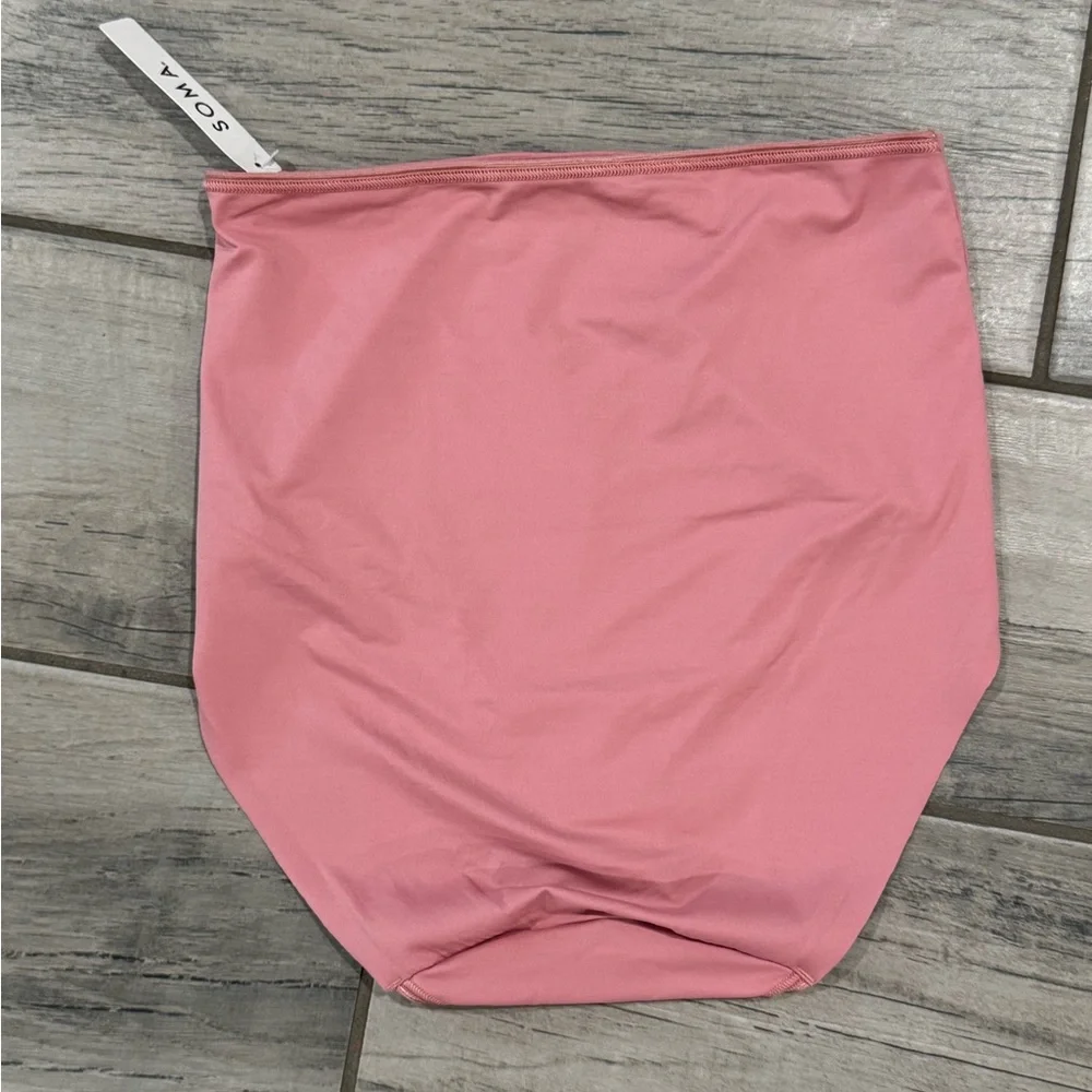 SOMA| VANISHING TUMMY|High-Waist Brief Panty with Lace-Medium-4 pairs(LOT) - Picture 10 of 10